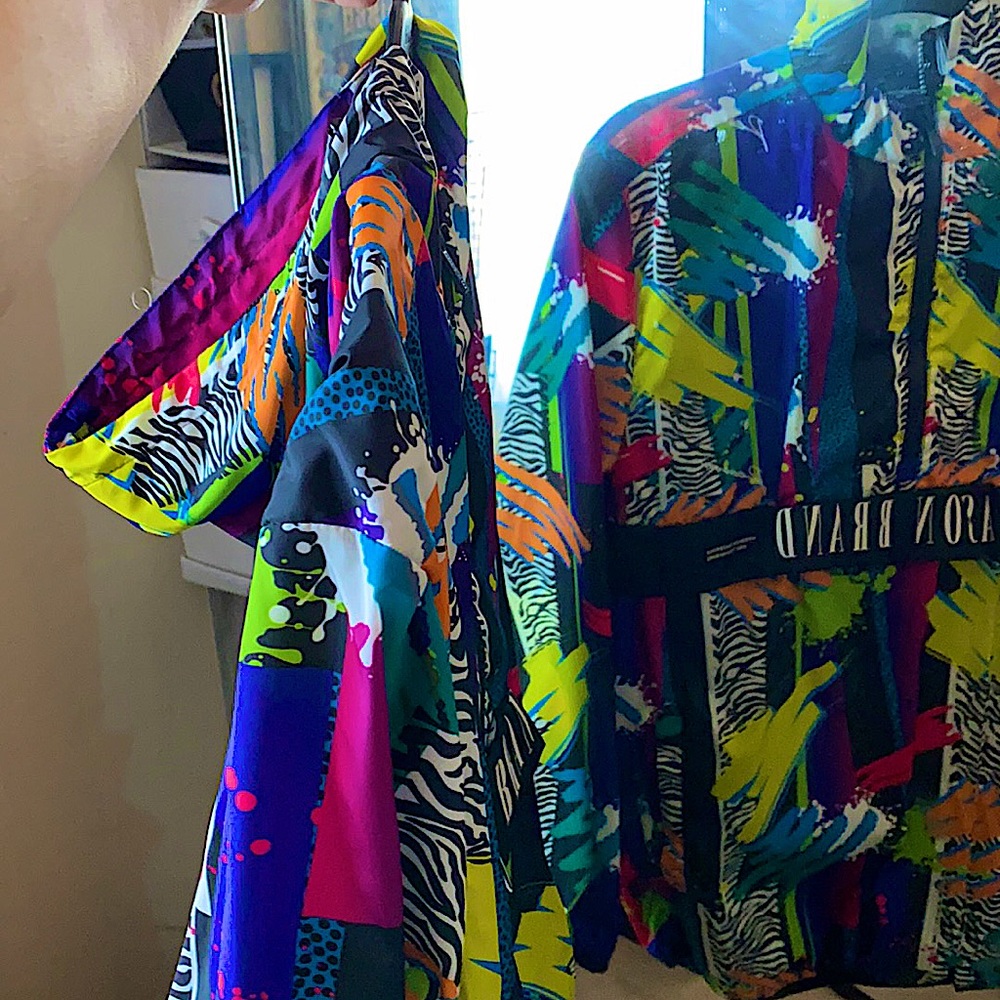 Reason Brand | 90’s design half-zip jacket | M